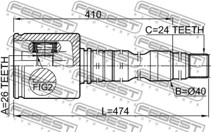 febest 0111acv40rh