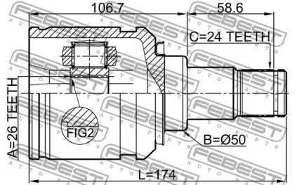 febest 0111agv10lh