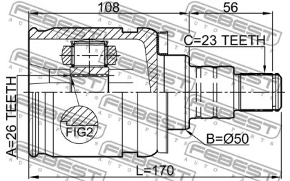 febest 0111gsu35lh