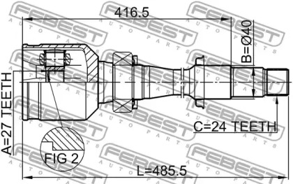 febest 0111mcv30rh