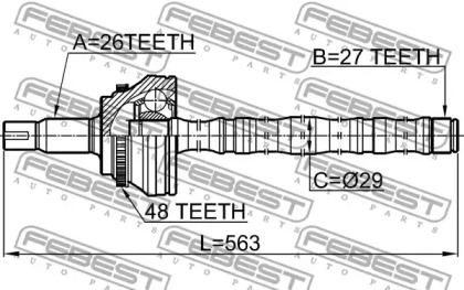 febest 0114acv30a48