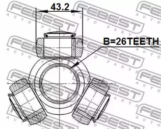 febest 0116acv40