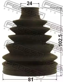 febest 0117pacu35r