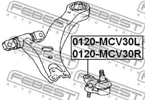 febest 0120mcv30l