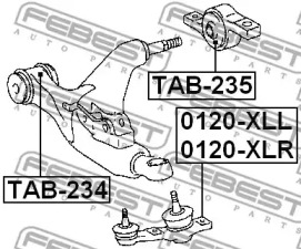 febest 0120xlr