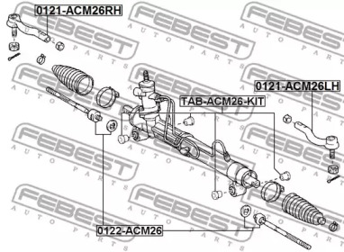 febest 0121acm26lh