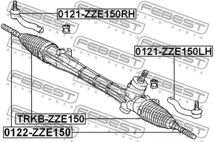 febest 0121zze150rh