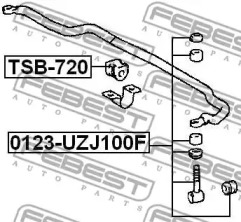 febest 0123uzj100f