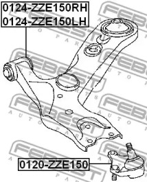 febest 0124zze150lh