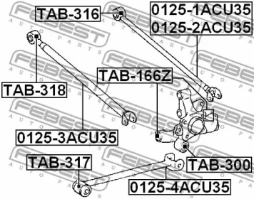 febest 01254acu35