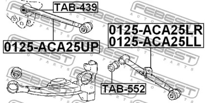 febest 0125aca25lr