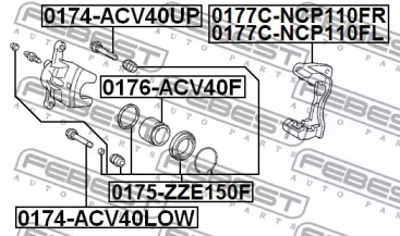 febest 0174acv40up