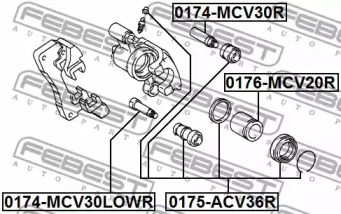 febest 0175acv36r