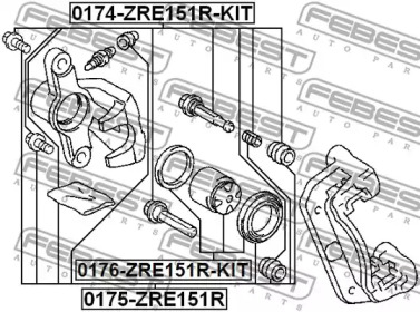 febest 0176zre151rkit