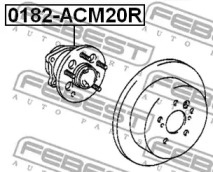 febest 0182acm20r