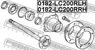 febest 0182lc200rlh