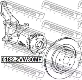 febest 0182zvw30mf