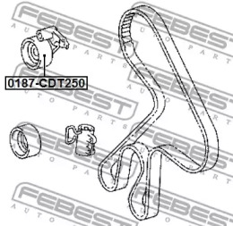 febest 0187cdt250