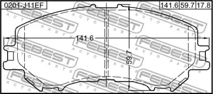 febest 0201j11ef