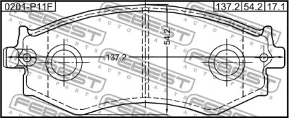 febest 0201p11f