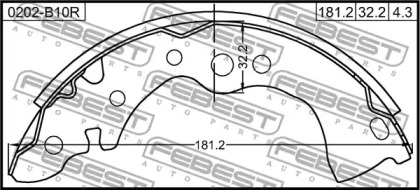 febest 0202b10r
