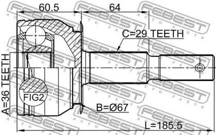 febest 0210d40b
