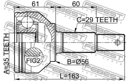 febest 0210j1020