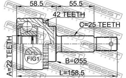 febest 0210n16a42