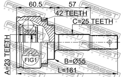 febest 0210qg18a42