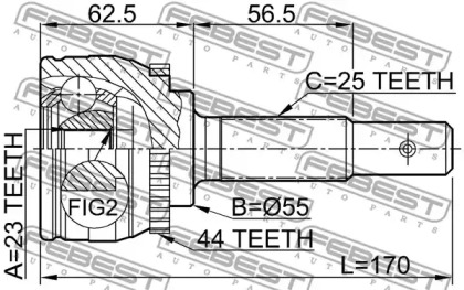 febest 0210qg18dea44