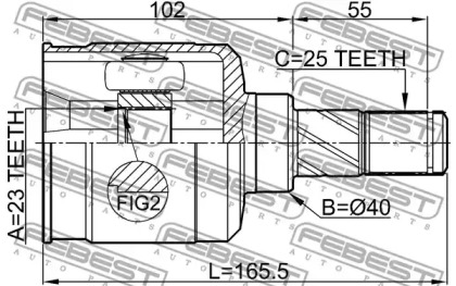 febest 0211b15lh