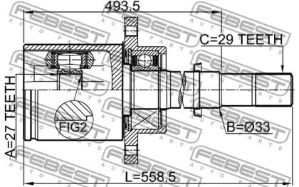 febest 0211j32rh