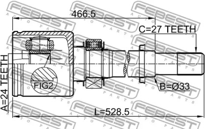 febest 0211j32vq25rh