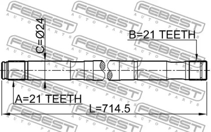 febest 0212qg15rh