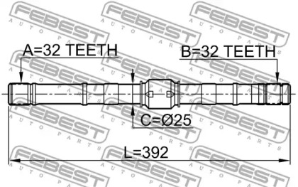 febest 0212sr20lh