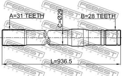 febest 0212y61lh