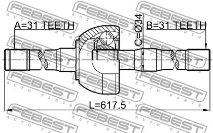 febest 0214y61rh