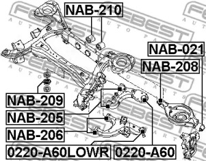 febest 0220a60lowr