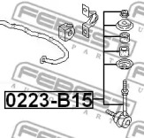 febest 0223b15