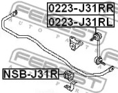 febest 0223j31rr