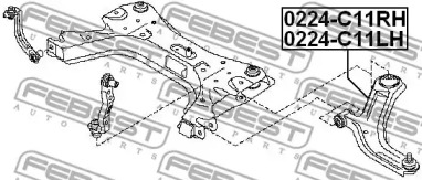 febest 0224c11lh