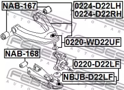febest 0224d22lh