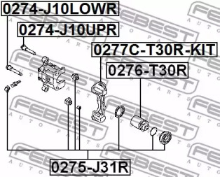 febest 0274j10upr