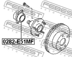 febest 0282e51mf