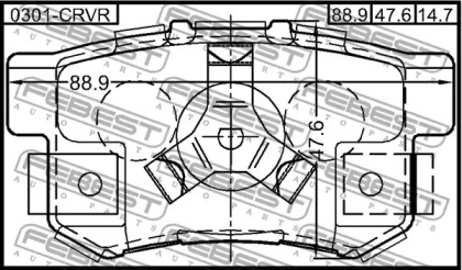 febest 0301crvr