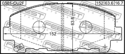 febest 0301cu2f