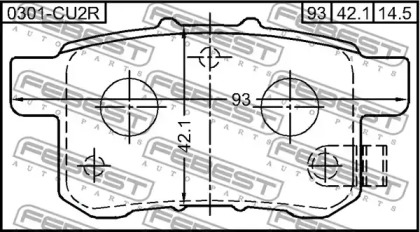 febest 0301cu2r