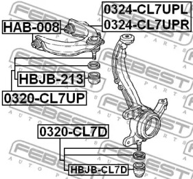 febest 0324cl7upr