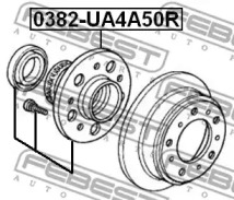 febest 0382ua4a50r