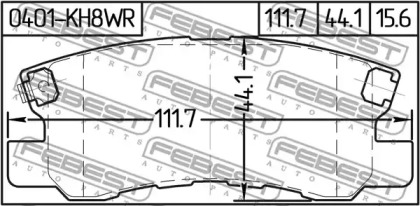 febest 0401kh8wr